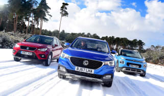 MG ZS vs SEAT Arona vs Citroen C3 Aircross - header