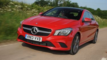 Mercedes CLA front three quarters