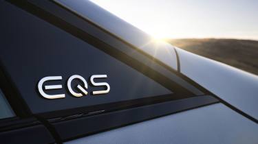 Mercedes EQS - badge