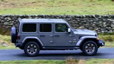 Used Jeep Wrangler Mk4 - side