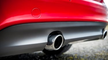 Jaguar XE and XF launched - exhaust