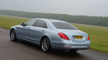 Mercedes S350 rear tracking