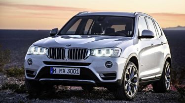 BMW X3 facelift