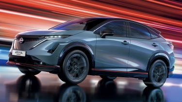 Nissan Ariya Nismo - front tracking dynamic