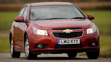 Chevrolet Cruze front cornering