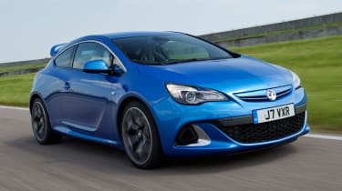 Vauxhall Astra VXR front tracking