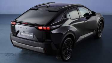 Subaru Uncharted - rear above