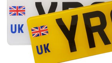 Illegal number plate