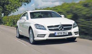 Mercedes CLS 350 front track