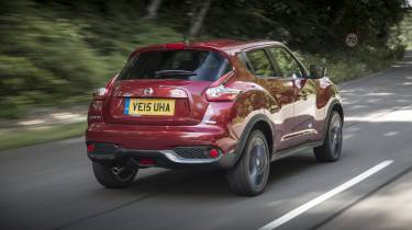 Used Car Hunter - Nissan Juke, rear tracking 