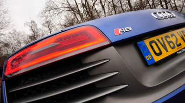 Audi R8 V10 Plus badge