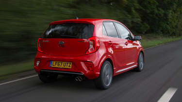 Kia Picanto - rear tracking