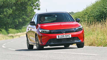 Vauxhall Corsa - front cornering