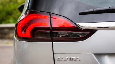 Vauxhall Zafira Tourer - rear light detail