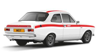 MST Ford Escort - rear 3/4
