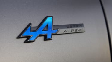 Renault Austral - side &#039;Alpine&#039; badge