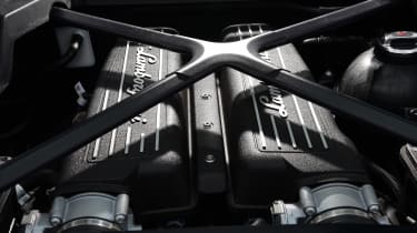 Lamborghini Huracan Tecnica - engine detail