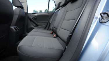 VW Golf 1.6 TDI BlueMotion Tech rear seats