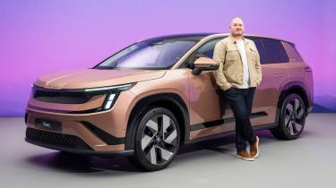Ellis Hyde with the Skoda Peaq