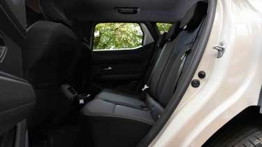 Dacia Duster - rear seats