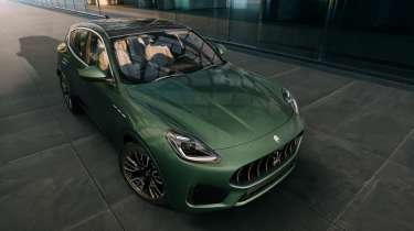 Maserati Grecale Folgore - green front
