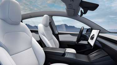 Tesla Model Y facelift - interior