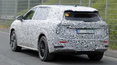 Skoda Vision 7S seven-seat EV - static rear 3/4