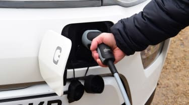 Kia Soul EV - charging port