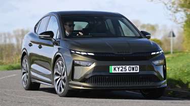 Skoda Enyaq Coupe - front cornering