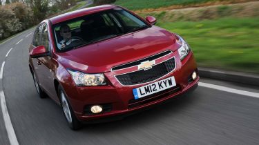 Chevrolet Cruze front action