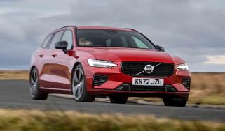 Volvo V60 - front cornering, low