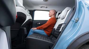 Citroen C3 Aircross - rear seats
