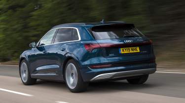 Used Car Hunter - comfy EVs for commuting for £30k, Audi e-tron rear tracking 