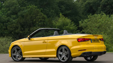 Audi A3 Cabriolet - rear roof down