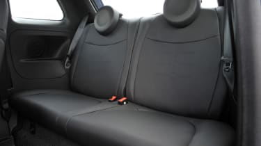 Fiat 500 rear seats