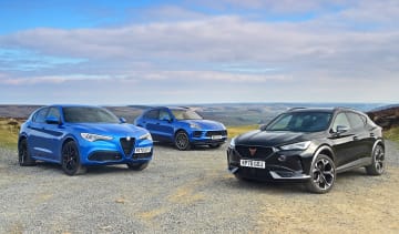 Cupra Formentor vs Alfa Romeo Stelvio vs Porsche Macan