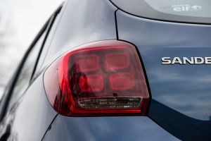 Dacia Sandero facelift - rear light detail