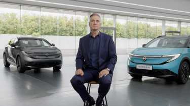 Nissan Leaf - Richard Candler in front of new car