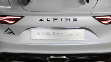 Alpine A110 SportsX - rear