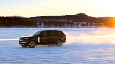 Range Rover EV prototype - side