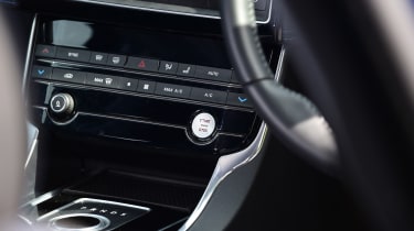 Jaguar XE Long term test - starter button