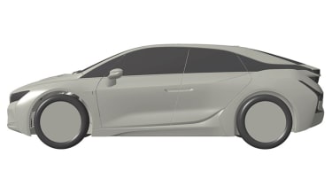 BMW i car patent images - side