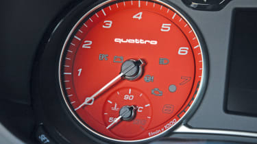 Audi A1 Quattro dials