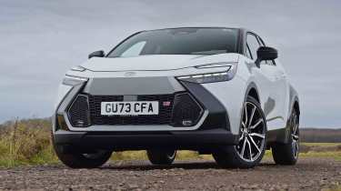 Toyota C-HR 2.0 Hybrid GR Sport front corner static shot
