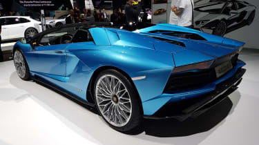 Lamborghini Aventador Roadster - Frankfurt Motor Show rear