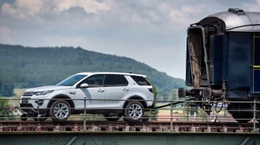 Land Rover Discovery Sport Pulls 100 Tonne Train