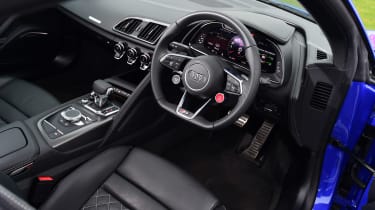 Audi R8 RWS - dash