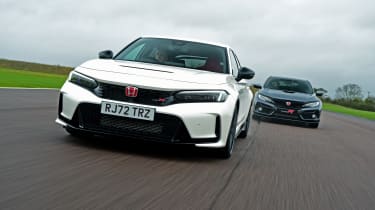 Honda Civic Type R FL5 and FK8 - front tracking