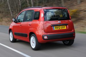Fiat Panda rear tracking
