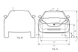 Dyson electric car patent drawings front rear